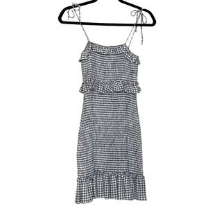 Gianni Bini Gingham Ruffle Dress